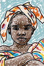 Dibujo digital impreso sobre lienzo - Obra original (1/1) (Copia)