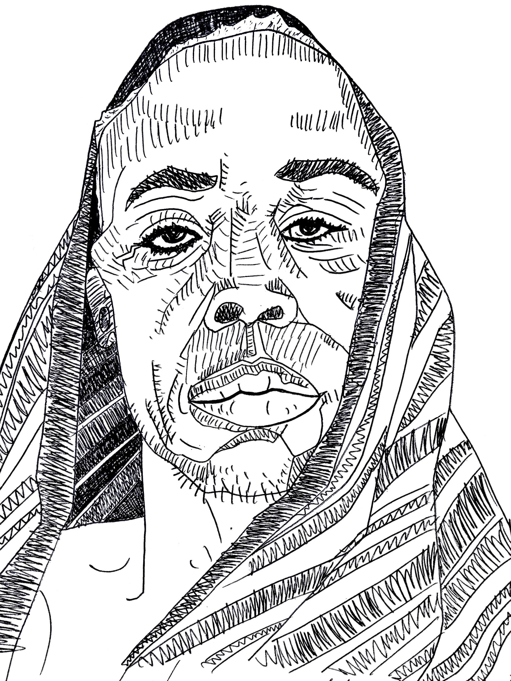 Dibujo original 30x20 cm