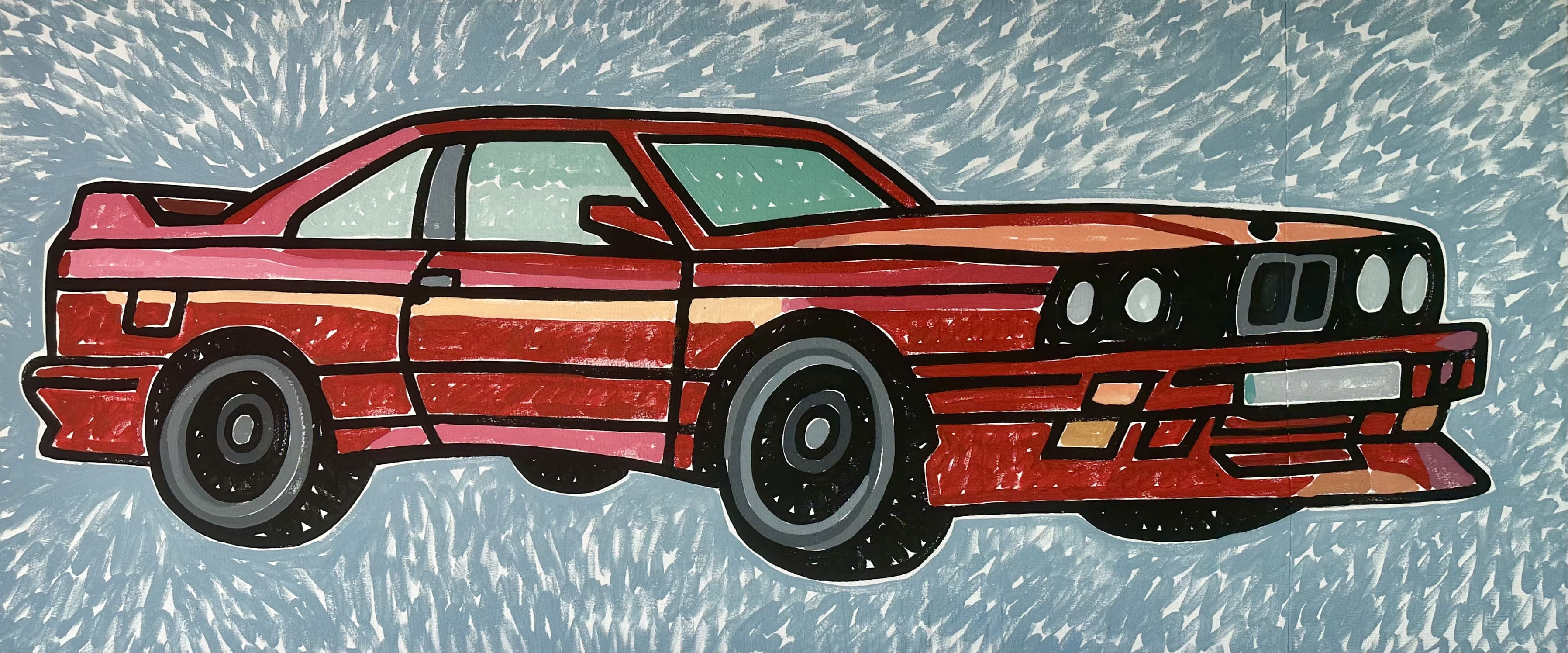 Cuadro original 60x140 cm