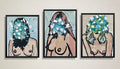 Set de 3 Cuadros originales